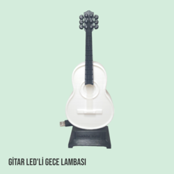 Gitar Figürlü LED'li Gece Lambası