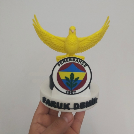 Fenerbahçe LED'li kanarya figür