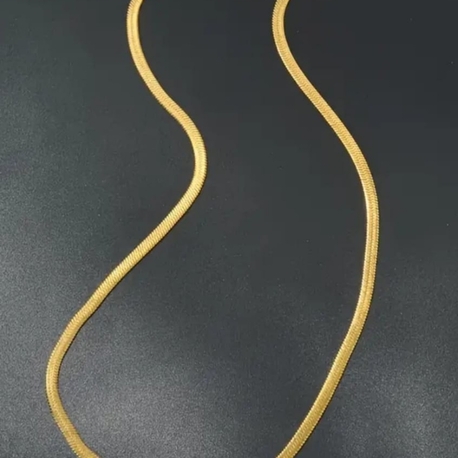 Çelik kolye 45 cm