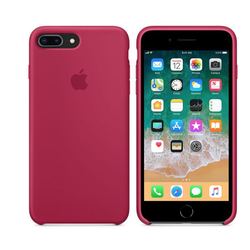 Apple Silicone Case Rose Red