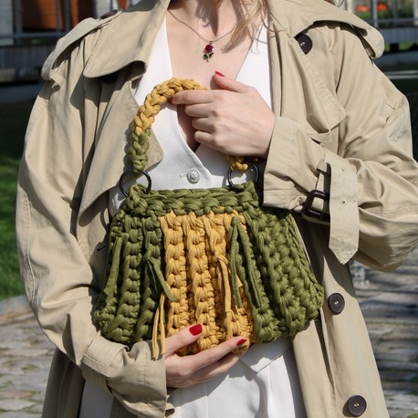 SOLERIA Mini Örgü Çanta