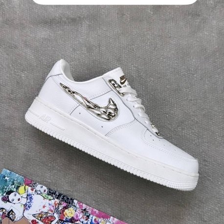 Nike air force metallica