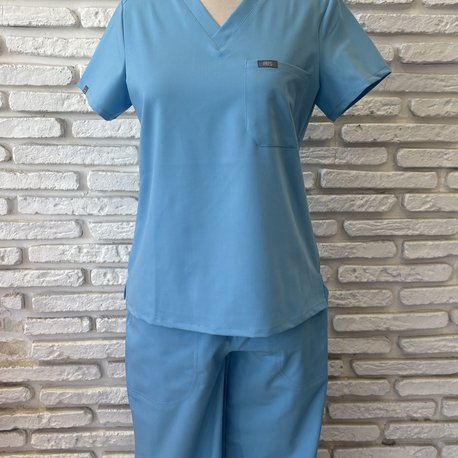Alaska Mavisi Scrubs Takımı