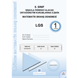 LGS MATEMATİK BRANŞ DENEMESİ 