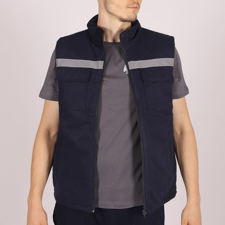 Gabardin iş yeleği