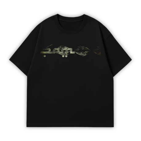 ŞAM 2 FANMADE Oversize T-Shirt Siyah