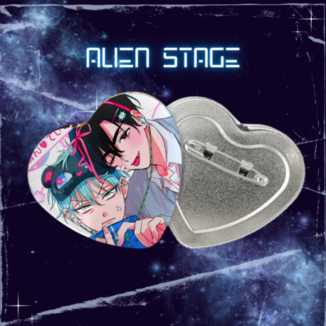  Alien Stage Kalpli Buton Rozet 01