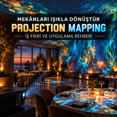 Projection Mapping İş Fikri ve Uygulama Rehberi – Mekânları Işıkla Dönüştür