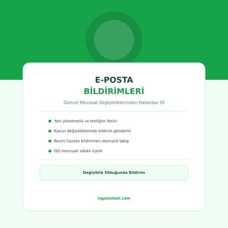 E-posta Bildirimleri