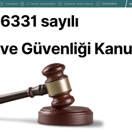 15. DERS (İSG SINAVA HAZIRLIK DERS NOTU)