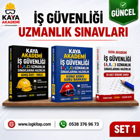 SET 1 - KONU KONU SORU BANKASI+ÖZET-TABLO+30 ADET DENEME