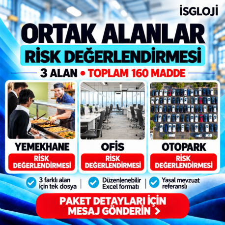 ORTAK ALANLAR RİSK DEĞERLENDİRME ÜÇLÜ SET