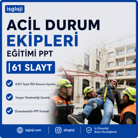 ACİL DURUM EKİPLERİ EĞİTİMİ PPT