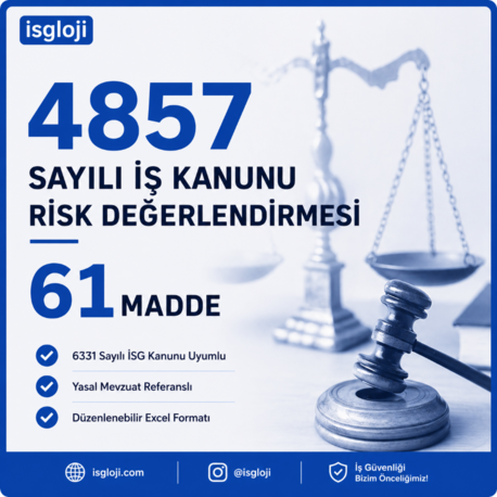 4857 SAYILI İŞ KANUNU RİSK DEĞERLENDİRME 