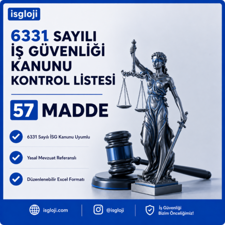 6331 Sayılı İş Sağlığı ve Güvenliği Kanunu Kontrol Listesi