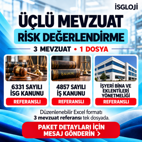 3'LÜ MEVZUAT RİSK DEĞERLENDİRME