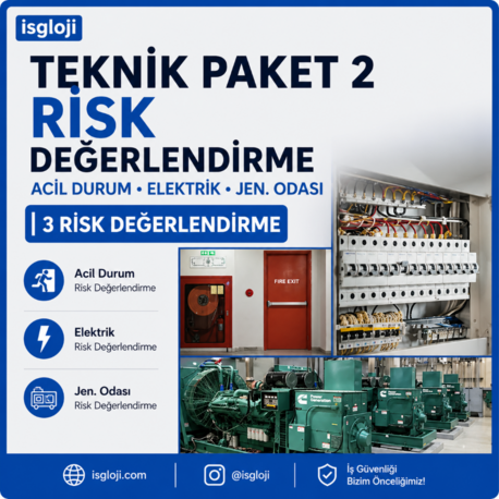 TEKNİK PAKET 2- JENERATÖR- ELEKTRİK - ACİL DURUM