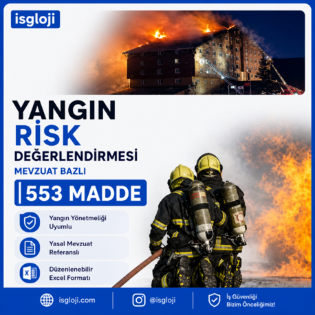 553 MADDELİK YANGIN RİSK DEĞERLENDİRME