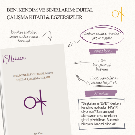 Ben, Kendim ve Sınırlarım: Kişisel Sınır ve Öz Değer Çalışma Kitabı
