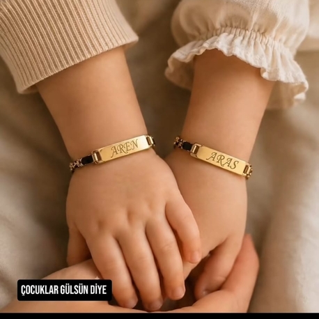 İsimli Çocuk Künye (çelik)