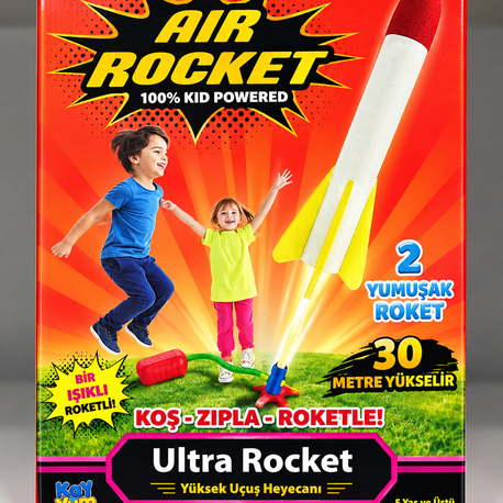 Ultra Air Rocket Hava Basınçlı Roket Oyuncağı 
