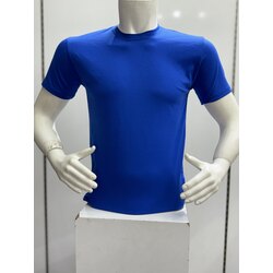 Saks mavi tişört 