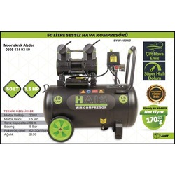 HAİS - HAVA KOMPRESÖRÜ - SESSİZ - 50 LT