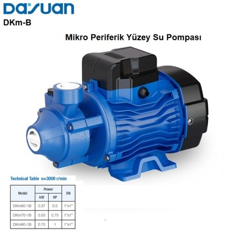 Mikro Voretx Su Pompası - 1 Hp