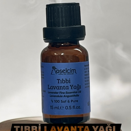 Tıbbi Lavanta Saf Uçucu Yağı 15 ml (ANGUSTİFOLİA)