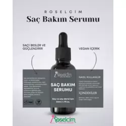 Besleyici ve Onarıcı Saç Bakım Serum 50 ml