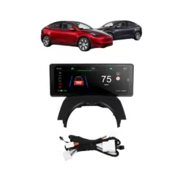 Tesla Model Y / Model F62 Linux Yüksek Performans 6.2 İnç 2.5D IPS Orta Konsol Kontrol Paneli