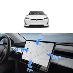 Tesla Model Y/Orta Ekranın Tüm Yönlere Dönmesini Sağlayan Alüminyum Alaşımlı Ara Bağlantı