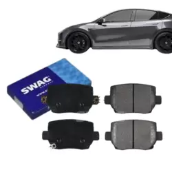 Tesla Model Y / Model 3 Ön Fren Balatası Takımı, Swag Marka