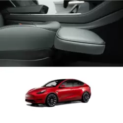 Tesla Model Y Yumuşak Bacak Desteği Yastığıyla Beraber, 80° Ayarlanabilir, Siyah Deri