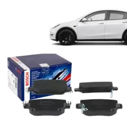 Tesla Model Y / Model 3 Arka Fren Balatası Takımı, Sport Paket, Bosch Marka