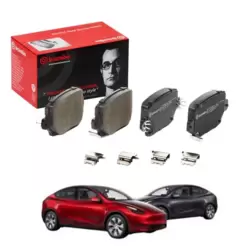 Tesla Model Y / Model 3 Arka Fren Balatası Takımı, Sport Paket, Brembo Marka