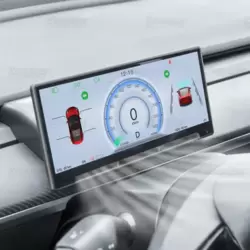 Tesla Model Y F9 9 İnç Orta Konsol Paneli Dokunmatik Ekranı Kamera, Car Play, Linux,