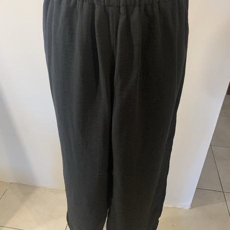 Siyah Müslin Pantalon