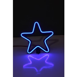 Yıldız Neon LED / Gece Lambası / Dekoratif Lamba / Işıklı Yıldız / Ambians Işığı