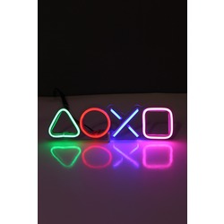 Playstation Neon Led / Gece Lambası / Game Dekoratif Lamba / Işıklı PS / Play Station Ambians