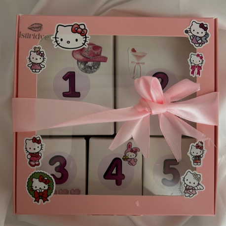 Gold & silver Advent Calendar küçük boy