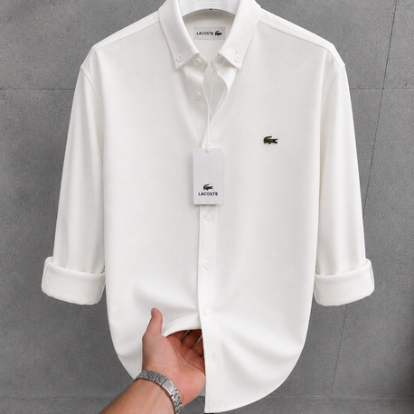 Lacoste  Premium Gömlek Beyaz