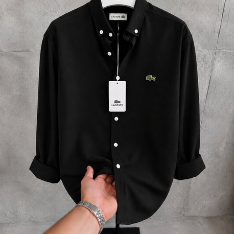 Lacoste  Premium Gömlek Siyah