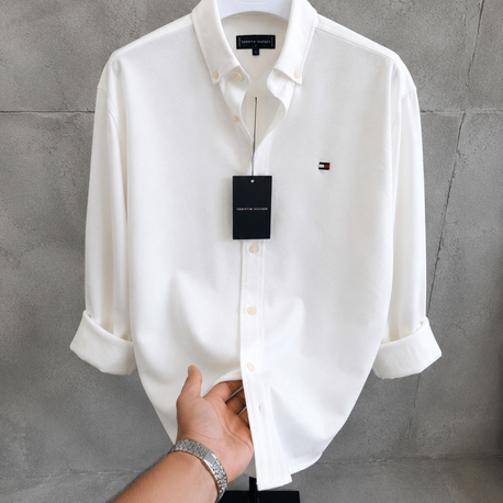 Tommy Hilfiger  Premium Gömlek Beyaz