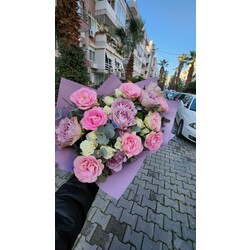Pembe & Lila Buket