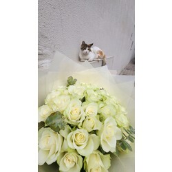 Beyaz Gül Buketi