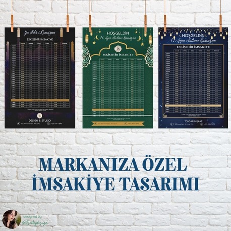Firmalar için İmsakiye