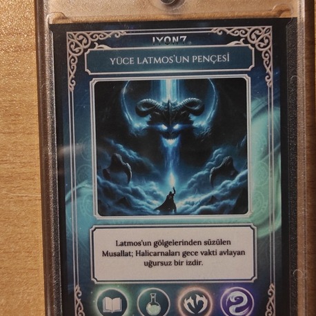 YÜCE LATMOS'UN PENÇESİ