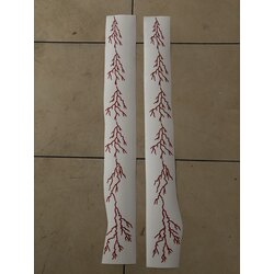 Reflektörlü Yıldırım Sticker