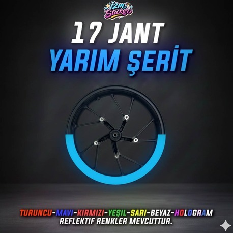 HER 17 JANT MOTORA OLAN YARIM JANT ŞERİDİ